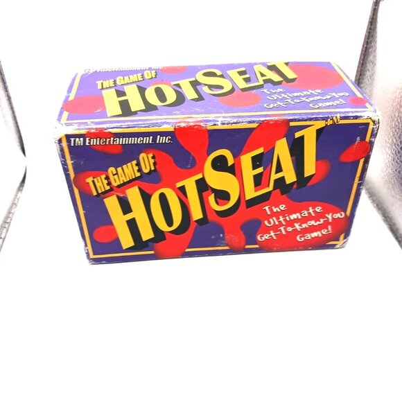 Vintage Board- Card Game HotSeat Party Card Game 1997 - Picture 2 of 9